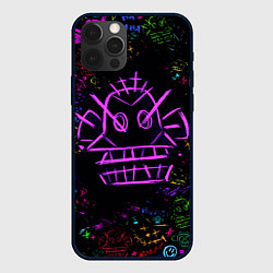 Чехол для iPhone 12 Pro League Of Legends граффити, цвет: 3D-черный