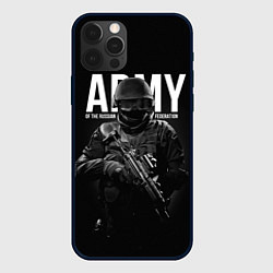 Чехол для iPhone 12 Pro ARMY RF, цвет: 3D-черный