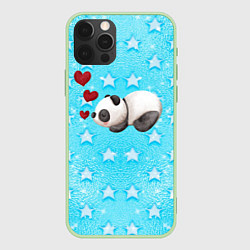 Чехол iPhone 12 Pro Сонная милая панда
