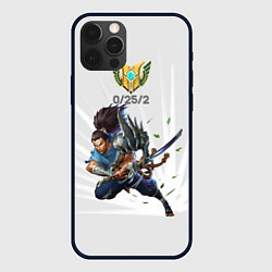 Чехол для iPhone 12 Pro Yasuo Meme, цвет: 3D-черный