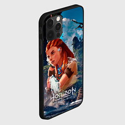 Чехол для iPhone 12 Pro Aloy Horizon, цвет: 3D-черный — фото 2