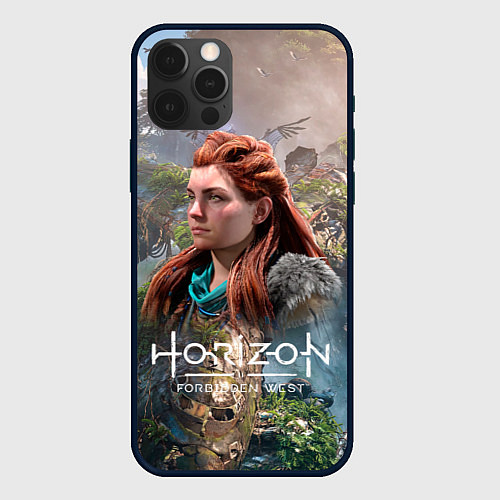 Чехол iPhone 12 Pro Охотница Элой / 3D-Черный – фото 1