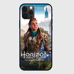 Чехол для iPhone 12 Pro Aloy Элой Horizon, цвет: 3D-черный