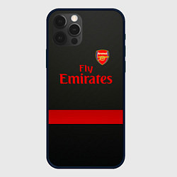 Чехол для iPhone 12 Pro Arsenal fc, цвет: 3D-черный