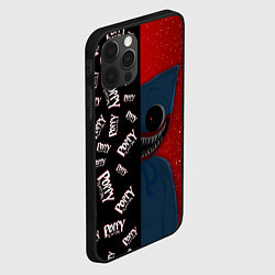 Чехол для iPhone 12 Pro Poppy Playtime Half Pattern Half Face, цвет: 3D-черный — фото 2