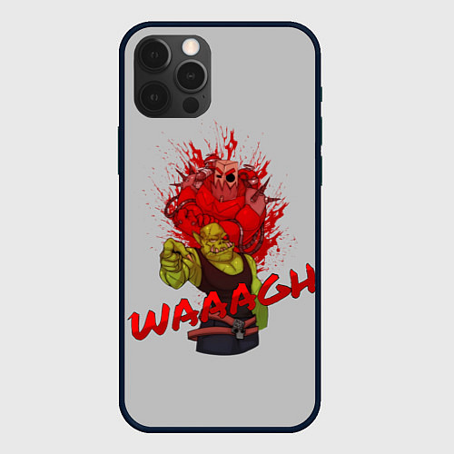 Чехол iPhone 12 Pro Waaagh reference / 3D-Черный – фото 1