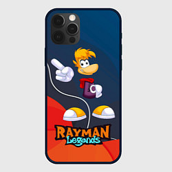 Чехол для iPhone 12 Pro Rayman Legends kid, цвет: 3D-черный