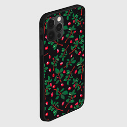 Чехол для iPhone 12 Pro Лепетски и листья, цвет: 3D-черный — фото 2