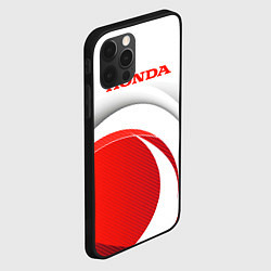 Чехол для iPhone 12 Pro Хонда HONDA, цвет: 3D-черный — фото 2