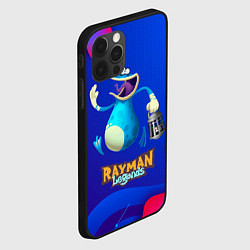 Чехол для iPhone 12 Pro Синий globox Rayman, цвет: 3D-черный — фото 2