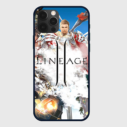 Чехол iPhone 12 Pro Hero of Lineage / 3D-Черный – фото 1