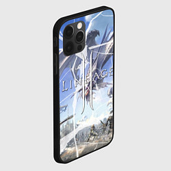 Чехол для iPhone 12 Pro Lineage dragonfight, цвет: 3D-черный — фото 2