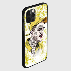 Чехол для iPhone 12 Pro Lil Peep CryBaby Yellow Лил Пип, цвет: 3D-черный — фото 2