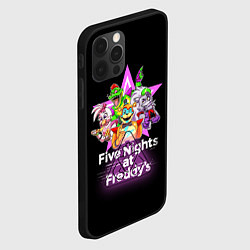 Чехол для iPhone 12 Pro Game Five Nights at Freddys: Security Breach, цвет: 3D-черный — фото 2