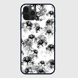 Чехол iPhone 12 Pro Король и шут Лого Паттерн