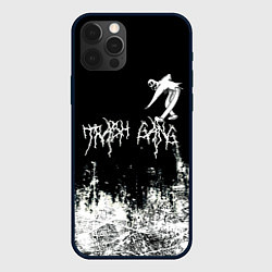 Чехол для iPhone 12 Pro Ghostemane Mercury Trash Gang Гостмейн Призрак гра, цвет: 3D-черный