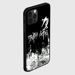 Чехол для iPhone 12 Pro Ghostemane Mercury Trash Gang Гостмейн Призрак гра, цвет: 3D-черный — фото 2