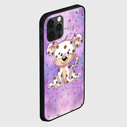 Чехол для iPhone 12 Pro Пятнистый тигренок, цвет: 3D-черный — фото 2