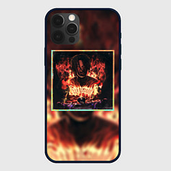 Чехол для iPhone 12 Pro Karmageddon Kizaru Альбом Кизару огонь, цвет: 3D-черный