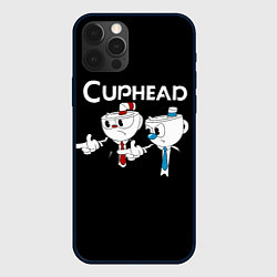 Чехол iPhone 12 Pro Cuphead грозные ребята из Криминального чтива