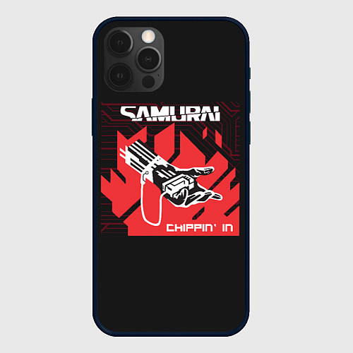 Чехол iPhone 12 Pro SAMURAI Chippin In / 3D-Черный – фото 1