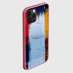 Чехол для iPhone 12 Pro КРАС, цвет: 3D-малиновый — фото 2