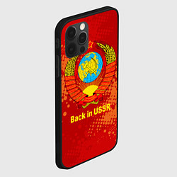 Чехол для iPhone 12 Pro Back in USSR - Назад в СССР, цвет: 3D-черный — фото 2