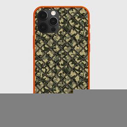 Чехол iPhone 12 Pro Камуфляж с Сеткой