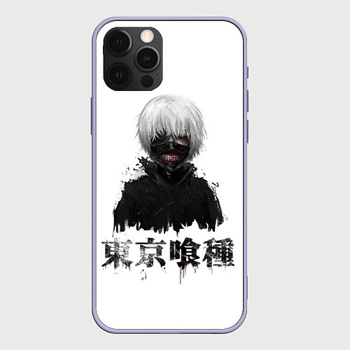 Чехол iPhone 12 Pro True ghoul Dead Inside / 3D-Светло-сиреневый – фото 1