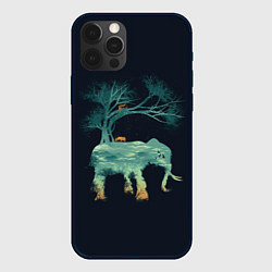 Чехол для iPhone 12 Pro Душа природы - Африка, цвет: 3D-черный