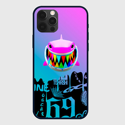 Чехол iPhone 12 Pro 6ix9ine TEKASHI 69 / 3D-Черный – фото 1