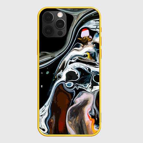 Чехол iPhone 12 Pro Vanguard pattern 2088 / 3D-Желтый – фото 1