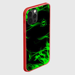 Чехол для iPhone 12 Pro Battletoads огонь, цвет: 3D-красный — фото 2