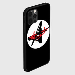 Чехол для iPhone 12 Pro Алиса - русский рок, цвет: 3D-черный — фото 2