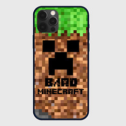 Чехол для iPhone 12 Pro ВЛАД MINECRAFT, цвет: 3D-черный