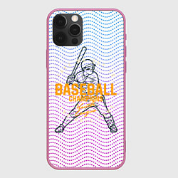 Чехол iPhone 12 Pro Американский бейсбол