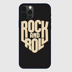 Чехол для iPhone 12 Pro ROCK AND ROLL Рокер, цвет: 3D-черный