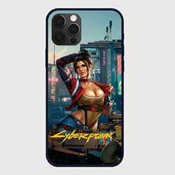 Чехол iPhone 12 Pro Panam Cyberpunk2077 18