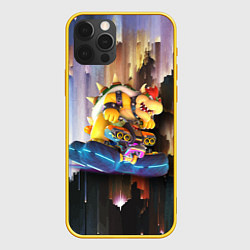 Чехол iPhone 12 Pro Bowser racer Mario Kart 8 Deluxe