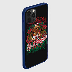 Чехол для iPhone 12 Pro Ядовитая Змея VENOM, цвет: 3D-тёмно-синий — фото 2