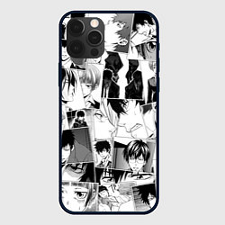 Чехол iPhone 12 Pro Psycho Pass pattern