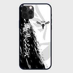 Чехол iPhone 12 Pro WALHALLA TEAM LOGO BLACK ТОКИЙСКИЕ МСТИТЕЛИ