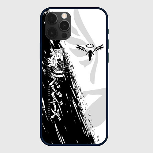 Чехол iPhone 12 Pro WALHALLA TEAM LOGO BLACK ТОКИЙСКИЕ МСТИТЕЛИ / 3D-Черный – фото 1