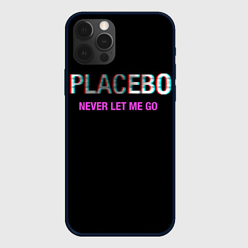 Чехол iPhone 12 Pro Placebo Never Let Me Go / 3D-Черный – фото 1