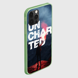 Чехол для iPhone 12 Pro Uncharted Анчартед На картах не значится, цвет: 3D-салатовый — фото 2
