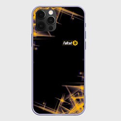 Чехол для iPhone 12 Pro FALLOUT 76 фолаут, цвет: 3D-светло-сиреневый