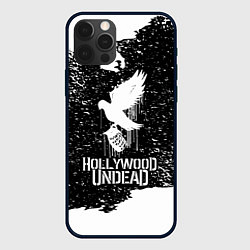 Чехол для iPhone 12 Pro Hollywood Undead - CHAOS Out Now, цвет: 3D-черный