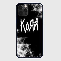 Чехол для iPhone 12 Pro Korn КоРн, цвет: 3D-черный