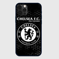 Чехол iPhone 12 Pro CHELSEA Pro Football Соты