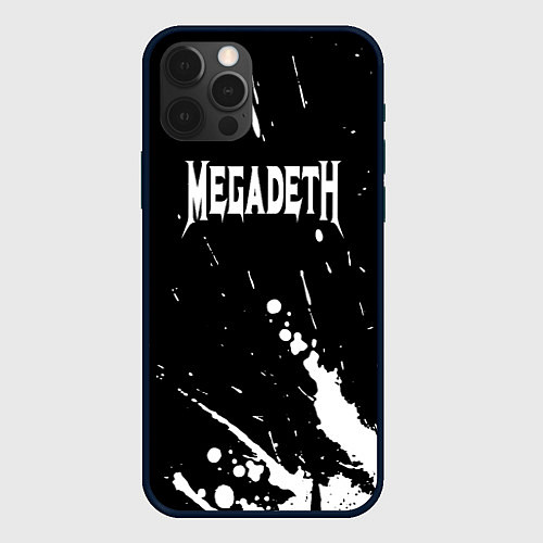 Чехол iPhone 12 Pro Megadeth / 3D-Черный – фото 1